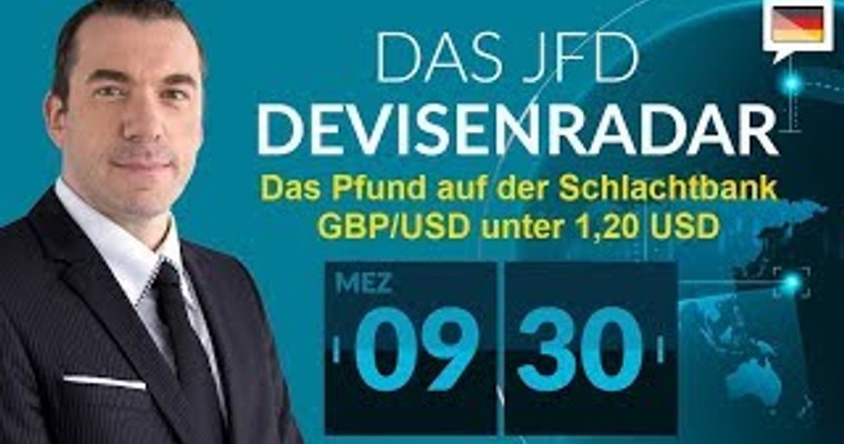 Das Pfund auf der Schlachtbank - GBP/USD unter 1,20 USD