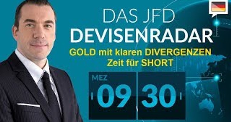 GOLD mit klaren DIVERGENZEN - Zeit für SHORT