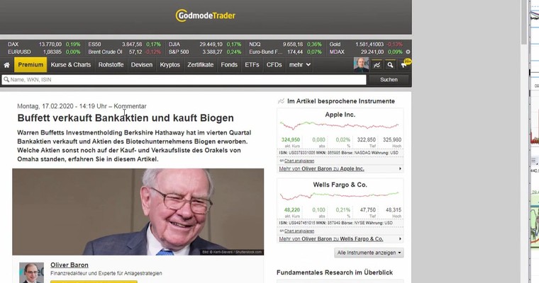 Gräfe: BIOGEN Trading-review zum Kauf vor der Kursexplosion am 4.2.20!