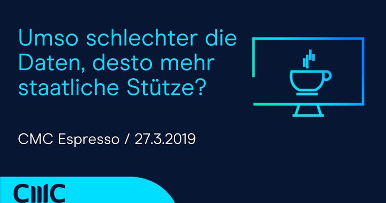 CMC Espresso: Umso schlechter die Daten, desto mehr staatliche Stütze?