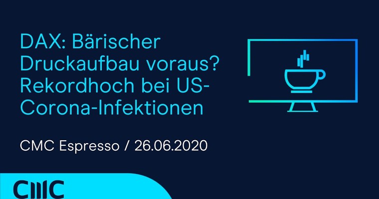 CMC ESPRESSO: Bärischer Druckaufbau voraus? Rekordhoch bei US-Corona-Infektionen