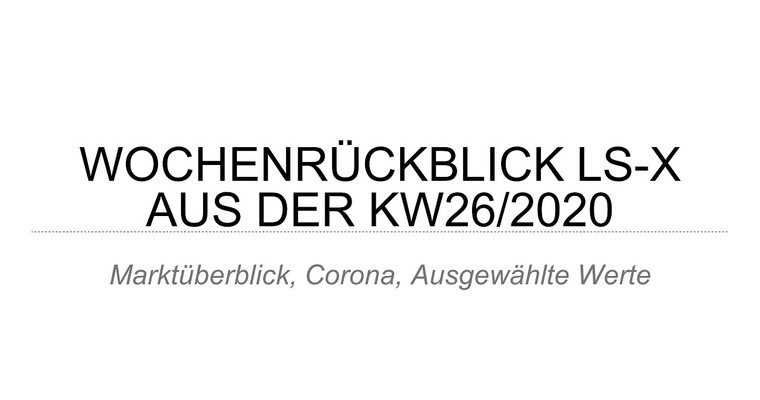 Angst vor Corona, ein schwacher DAX aber Allzeithochs bei Spotify und diesen Aktien-Werten