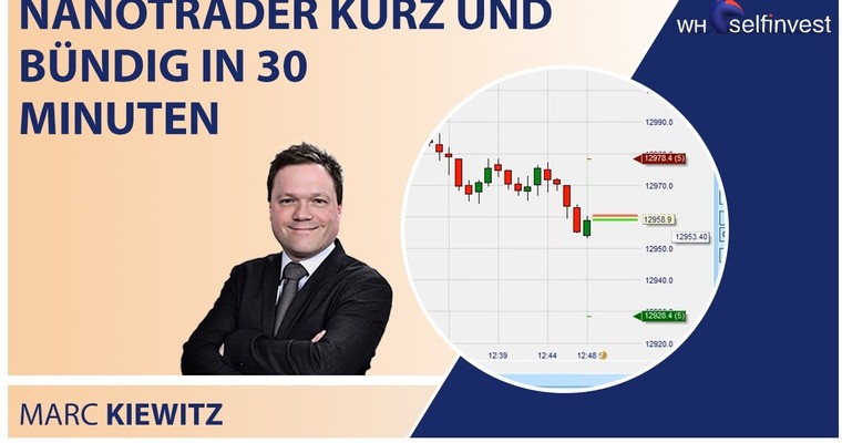 NanoTrader Schnelleinstieg & einmalige Funktionen