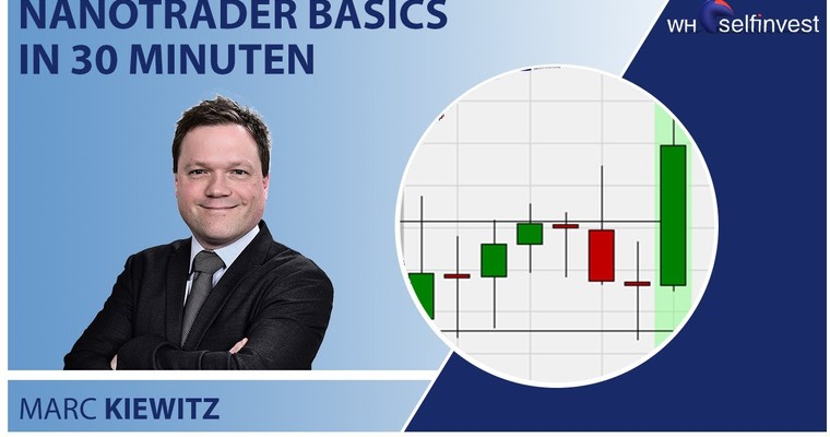 NanoTrader Schnelleinstieg & einmalige Funktionen