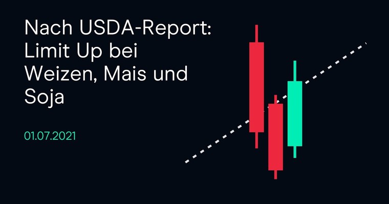 CMC Espresso: Nach USDA-Report Limit Up bei Weizen, Soja, Mais