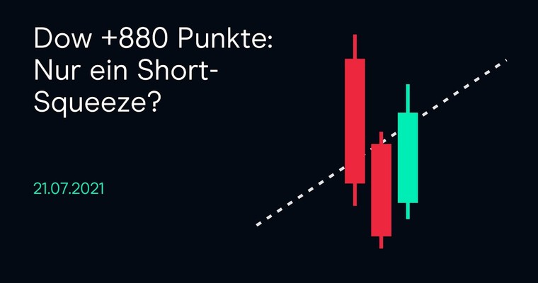 CMC Espresso: Dow +880 Punkte: Nur ein Short-Squeeze?