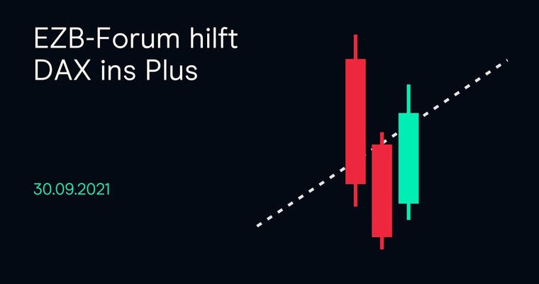 CMC Espresso: EZB-Forum hilft DAX ins Plus