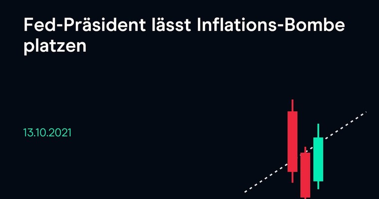 CMC Espresso: Fed-Präsident lässt Inflations-Bombe platzen