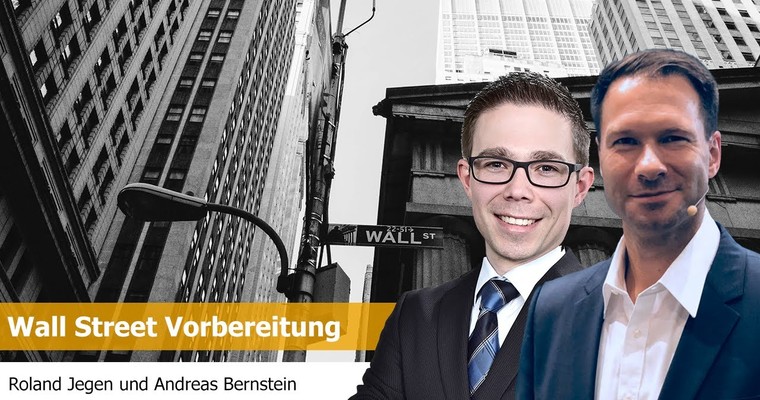 Wall Street Vorbereitung mit Roland Jegen und Andreas Bernstein - 13.10.2021