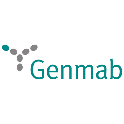 GENMAB AS Navne Akt. (Sp. ADRs)1/10 DK 1 Logo